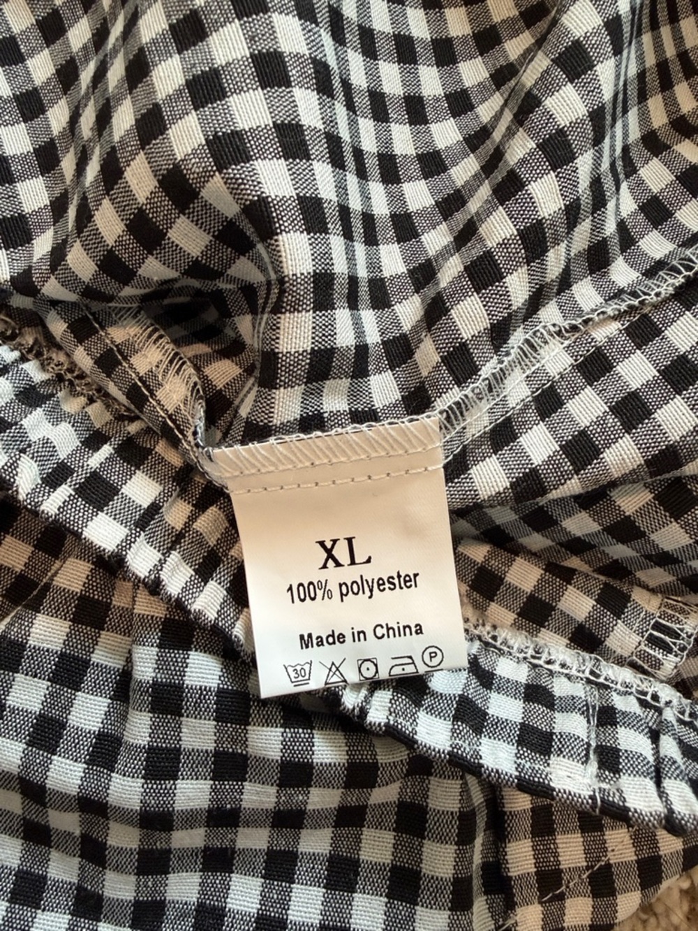 Gingham Boxer Shorts Trio - Black, Red & Blue - Picture 2 of 6